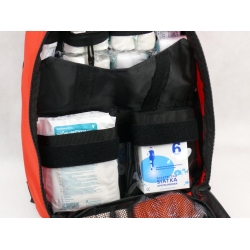 Plecak medyczny apteczka PM-2 + WYPOSAŻENIE czerwony